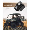 VelvetunVillay Windshield Wiper Rocker Switch Fit for Can-Am Defender Maverick