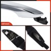 A-Premium Rear Right Passenger Side Exterior Door Handle Compatible with