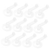 OHPHCALL 5sets Inflatable Pool Nozzle Air Tank Drain Valve Air