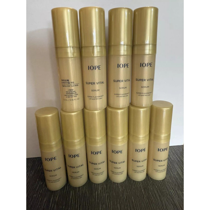 IOPE Super Vital Serum 5ml x 10pcs, Powerful Anti-Aging Serum