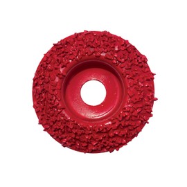 Hoof Boss Red Coarse Grit Dome Disc