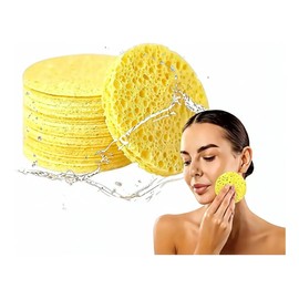 30 Pzs Esponja Facial Comprimida Para Limpieza Y Exfoliación