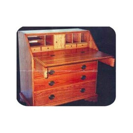 Woodcraft Project Paper Plan to Build Drop Front Desk