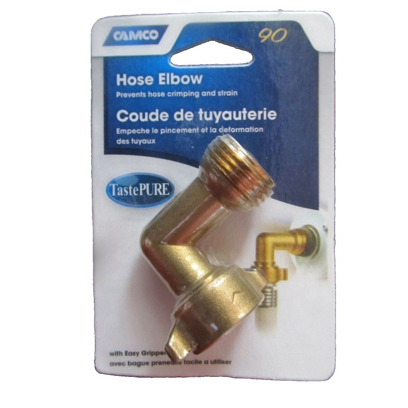 Camco Water Hose Elbow 90 Degrees MFG#22505 NEW