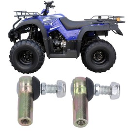 2 Pieces Tie Rod End, Tie Rod Ball Joint M10, 10mm Stabilizer Ball Joint Set, Tie Rod End Set for 50cc 70cc 90cc 110cc 125cc ATV Scooter Kart Motocross