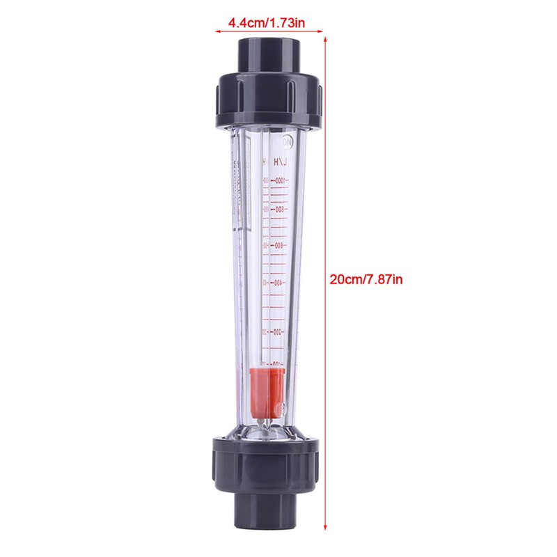 LZS-15D Water Flow Meter, 100-1000 L/H, for DN15 1/2 Inch