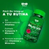 Multivitamínico Vitamina A, C, D, E, Complejo B, Zinc, Hierro