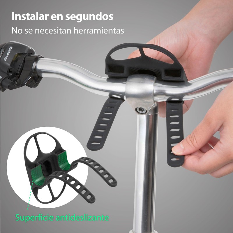 Bone Soporte de teléfono Universal para Bicicleta, Soporte de Bicicleta