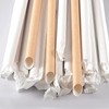 Pack of 100 Wide Paper Straws, Bubble Tea Straws Made
