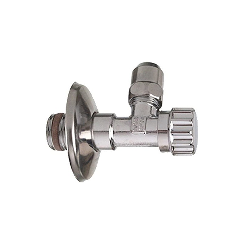 CORNAT T317003 Angle Valve self-Seal. chr 202, Multicoloured, 3/8 Zoll