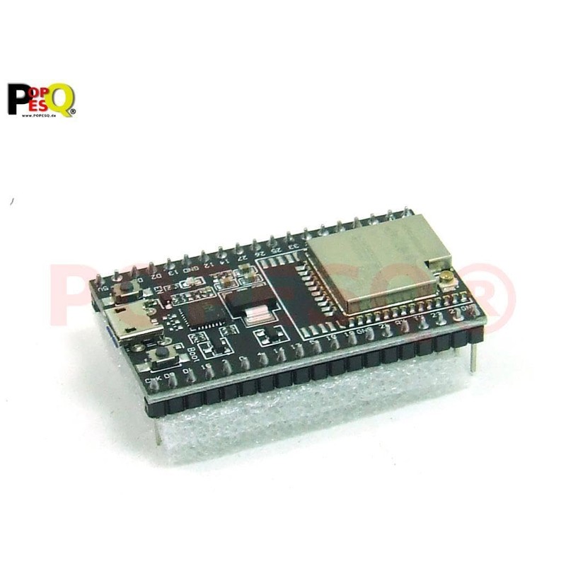 POPESQ® ESP32-WROOM-32U Board 38 Pin Compatible with Arduino IDE External