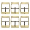PATIKIL Bronze Metal Single Prong Buckle, 6 Pcs 1 Inch