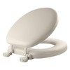Mayfair Toilet Seat Rnd SFT Bone