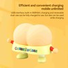 Night Light ABS Silicone Cute Butt Lamp Funny Rechargeable Bedside
