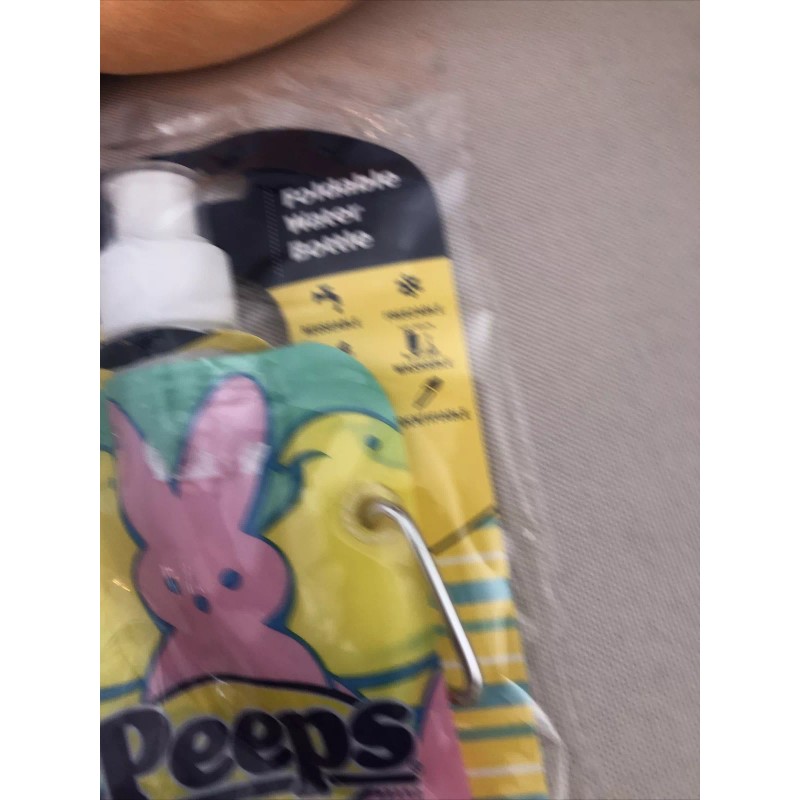 Peeps 4 Pcs Just Born Marshmallow Peeps Lunchbox, Plush Chick