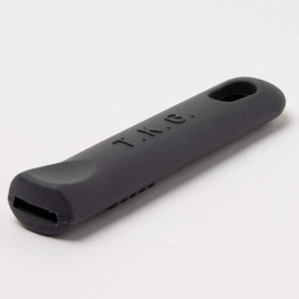 Endo Shoji Handle Cover Commercial Use Cool Handle for Frying Pans M Black Made in China AHLN02