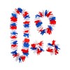 Wicked Costumes G.B Red White & Blue Hawaiian Leii Garland