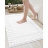 Color&Geometry Small Bath Mats Non-Slip Washable 40 x 60 cm