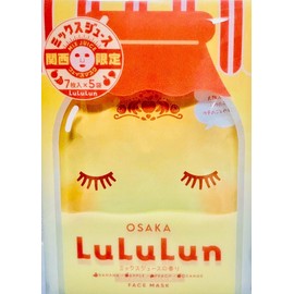[Traveling LuLuLun] Kansai Limited OSAKA Mixed Juice Scent, Lululun Osaka, 7 Sheets x 5 Bags, Local Limited Edition