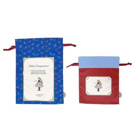 Kurahashi Rei Drawstring Bag, Set of 2, Illustrator