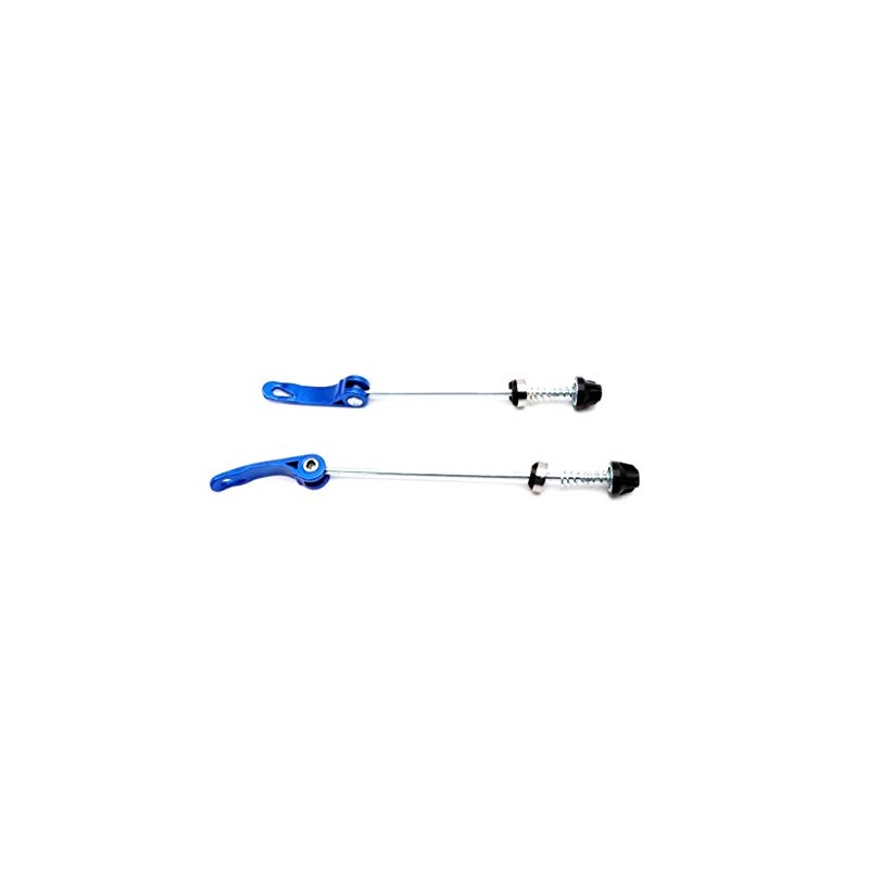 Multi colour bicycle quick release skewer set, front and rear,