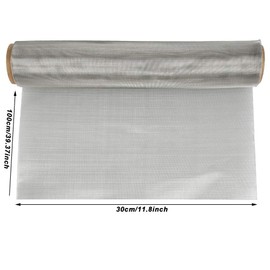 Timesetl 304 stainless steel wire mesh, 80 mesh, 30 x 100 cm filter sieve, filter screen sheet, filtration cloth