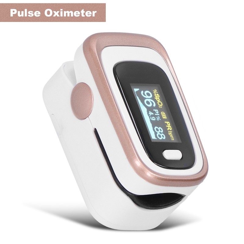 Fingertip Clamp Pulse Oximeter Blood LCD Display Oxygen Saturation Test