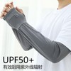 Sr Ice Cooling Arm Sleeves for Men - Loose Summer Outdoor Sun Protection for Riding and Driving Protective Black / Sr Embroidered Sunscreen Sleeve 15ea