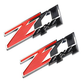 Emblema Z71 4x4 De Abs Para Chevy Gmc Silverado Negro