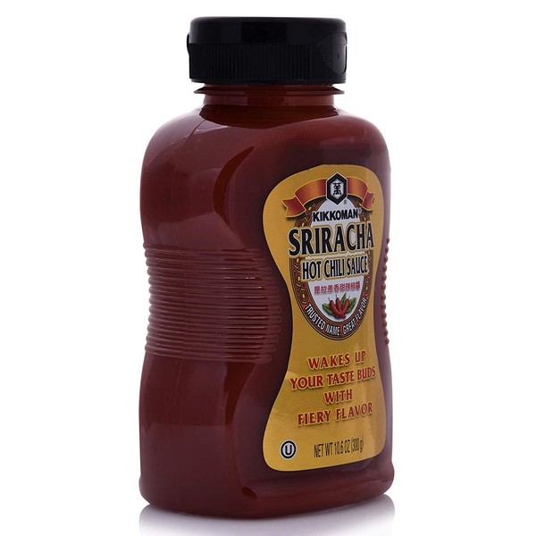 Kikkoman Sauce Chili Hot Sriracha, 10.6 oz
