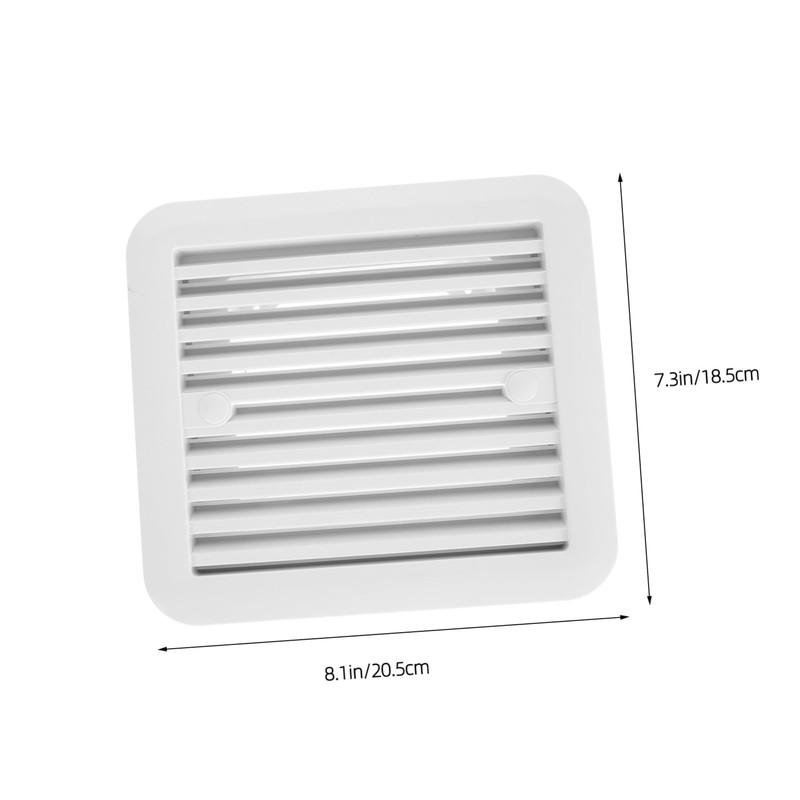 KOMBIUDA 1 Set Rv Vent Cover Louvered Air Outlet Grille