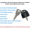 Easy Pull Key Set for Pride Mobility, Universal Replacement Compatible