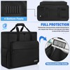 AKOZLIN Desktop Carrying Case PC Tower Travel Case with Detachable