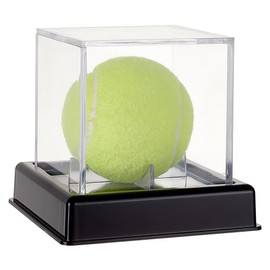 OLYCRAFT Golf Ball Display Case Acrylic 10.5 x 10.5 x 10 cm Golf Ball Display Stand Transparent Display Box Display Case Small Square Display Holder for Golf Ball Enthusiasts Collectibles