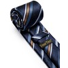 YourTies - Corbatas a rayas para hombre, corbata de seda