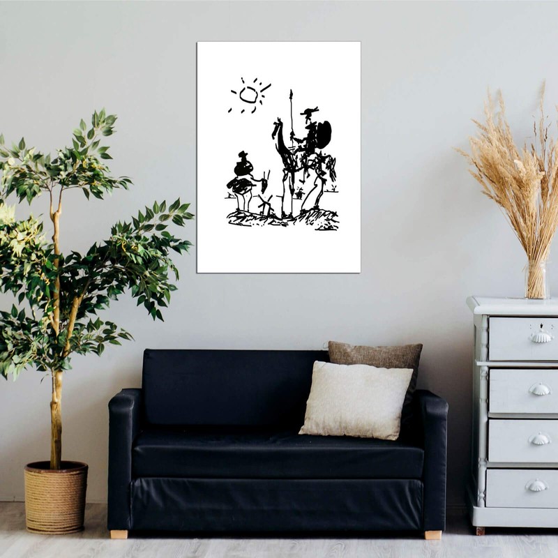 Spiffing Prints Pablo Picasso - Don Quixote - Small -