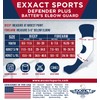 Exxact Sports Defender Plus Softball Elbow Guard Baseball, Batters Baseball