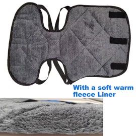 perixir 2 Pcs Goat Coat for Cold Weather, Sheep Goat Blanket Jacket Waterproof Windproof, to Keep Lambs Warmth with A Soft Fleece Liner, Yellow