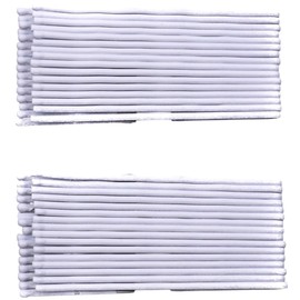 Mytoptrendz® 32 pcs Long Kirby Hair Grips Bobby Pins Hairpins 6.5cm Big Classic Waved Metal Hair Clips Slides Womens Girls Hair Styling Clips Hair Pin for Thick Hair (White)