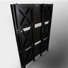 Casual Home Casual Home Montego 3-Shelf Folding Bookcase, Black