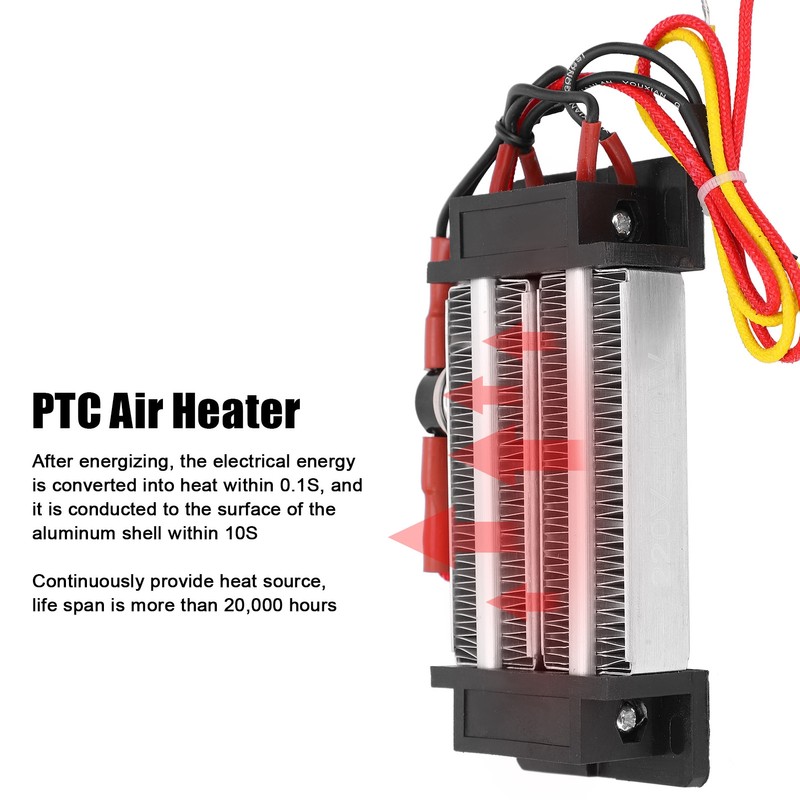 76A2 450W PTC Air Heater Ceramic Heating Element Insulated Constant