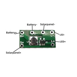 Solar Light Module 10 Pieces Solar Lamp Circuit Board Solar Charge Controller Board for Road Stud Light Solar Charge Control Board
