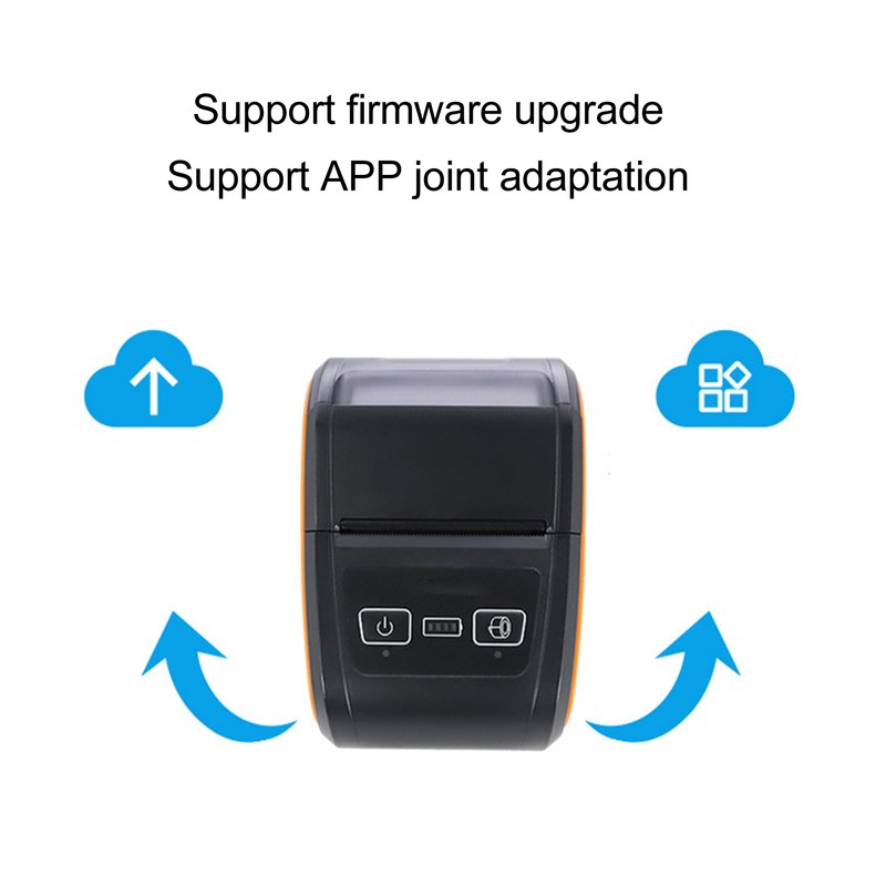 58mm Thermal Printer Bluetooth 4.0 Wireless Multifunction Mini Portable Thermal