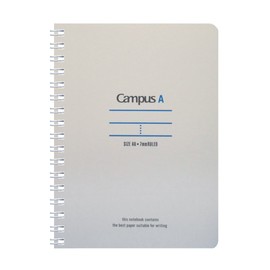 Kokuyo Campus Twin Ring Notebook, A6, Ruled, 50 Sheets, Blue, T150A-B
