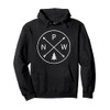 Simple Pacific Northwest Accessory Arrows Pine Tree PNW Pullover Hoodie