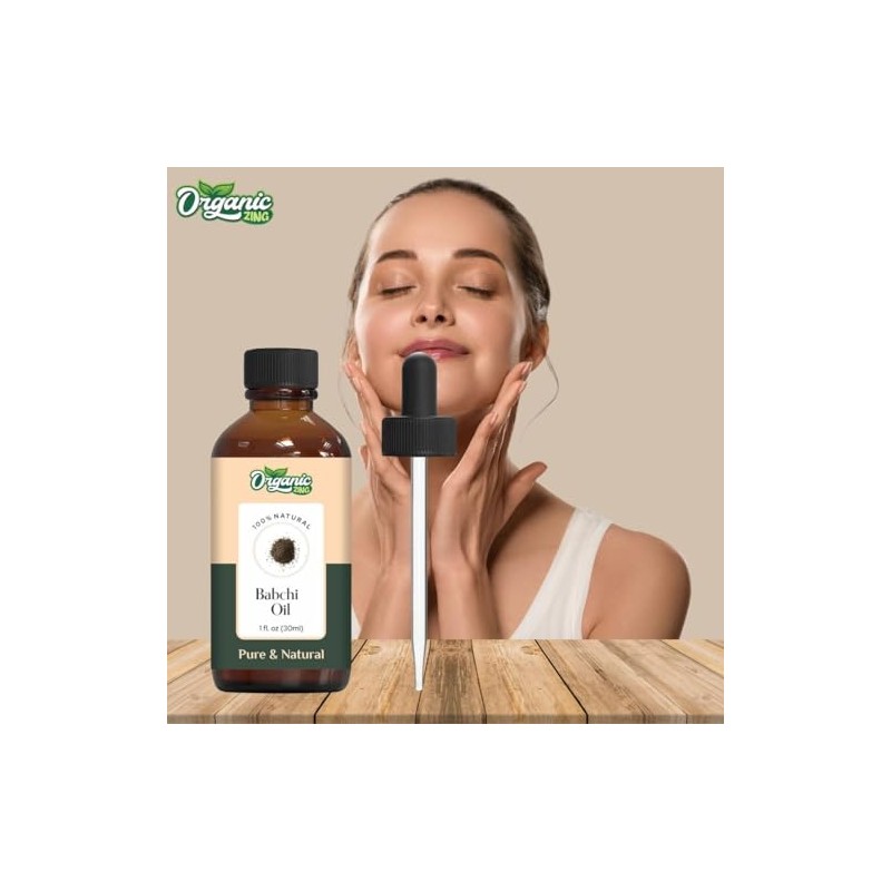 ORGANIC ZING Organic Zing Top Selling Oils. (30ml, Babchi)