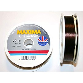 Maxima 6PK 100m Chameleon 20lb Line 6 Pack, Brown