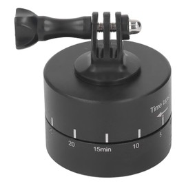 Panoramic Tripod Head 360 Degree Rotation 60 Minutes Time Lapse Pan Tilt Panoramic Head for Action Cameras