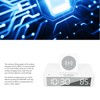 10W Digital Alarm Clock One Button Lifting LED Mirror Electronic