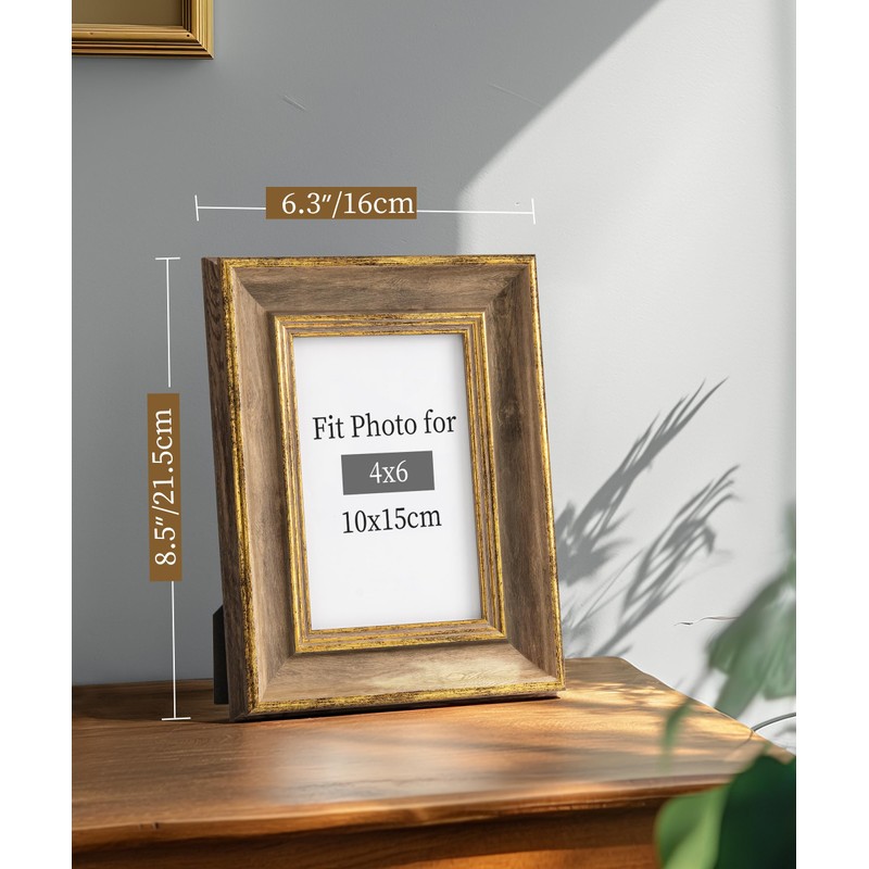 Afuly Retro Picture Frame 10 x 15 cm